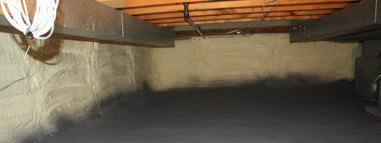Quebec  spray foam insulation for crawl spaces
